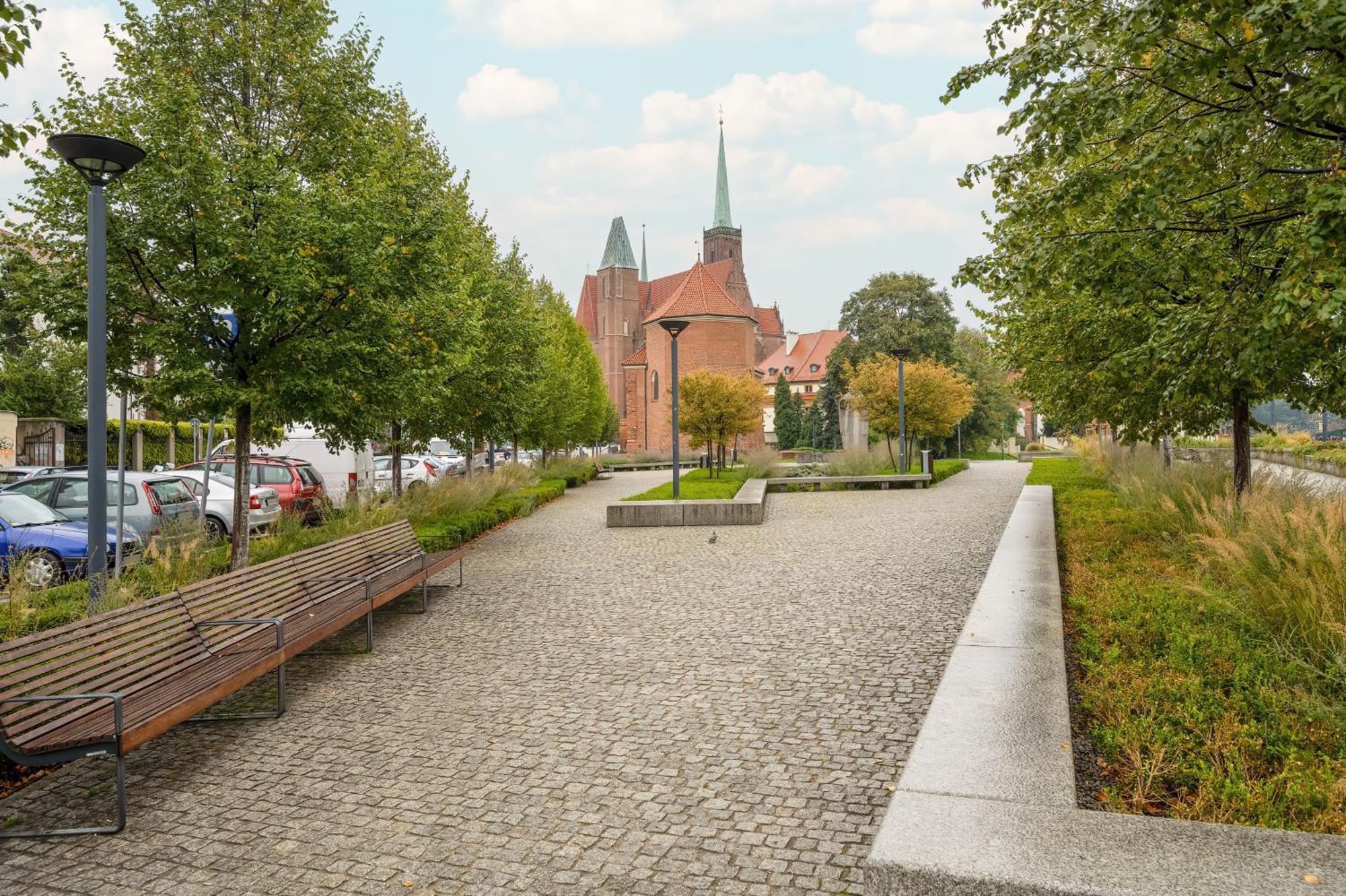 Eleganckie Studia Wyspa Slodowa By Noclegi Renters Breslavia Esterno foto
